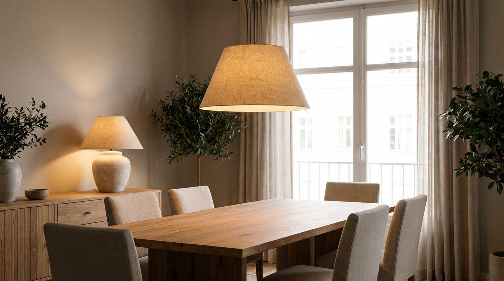 Luminaires coloris argenté