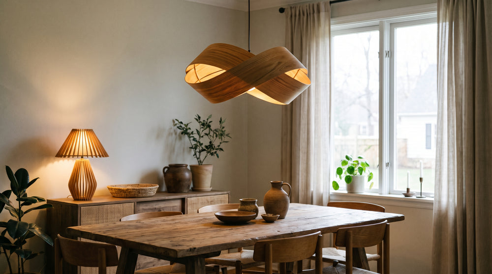 Luminaires coloris beige