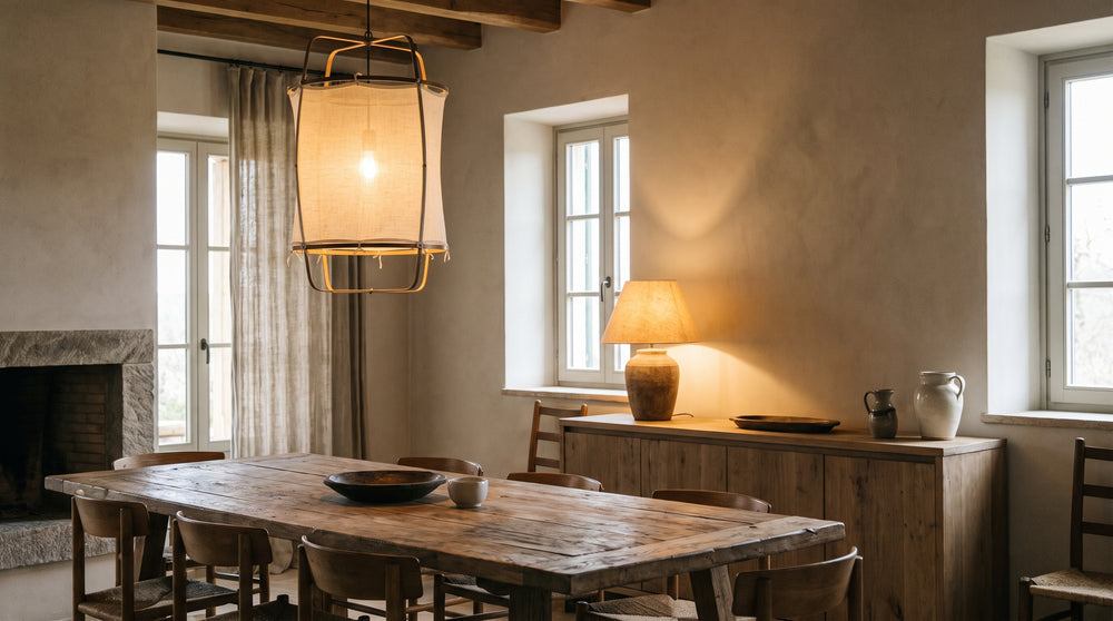 Luminaires coloris vert