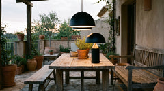 Luminaires d'extérieur coloris noir