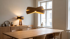 Luminaires en bois design