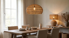 Luminaires en plumes