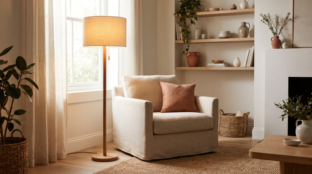 Luminaires sur pied pour salon