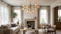 Lustre salon design