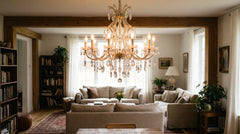 Lustres en cristal pour salon