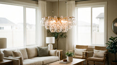 Lustres en verre moderne