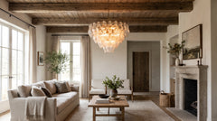 Lustres en verre pour salon