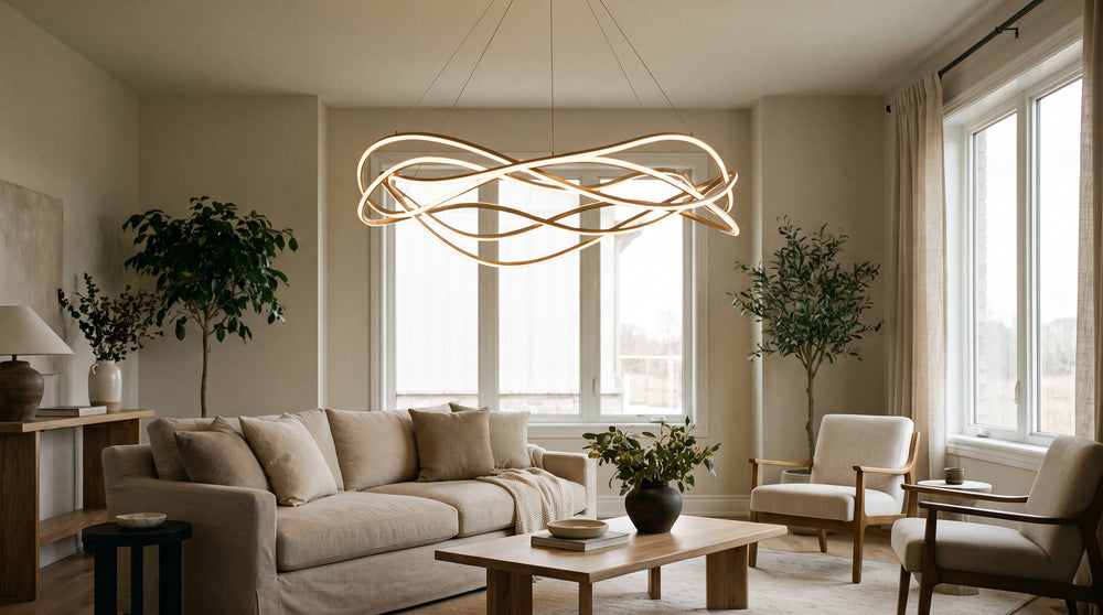 Lustres LED pour salon