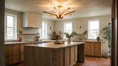 Plafonnier cuisine moderne