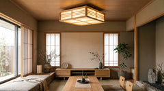 Plafonnier japonais