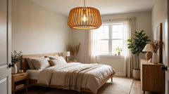 Plafonniers en bois pour chambre