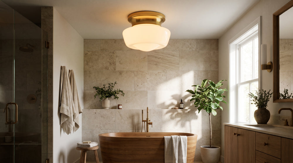 Plafonniers IP44 pour salle de bain