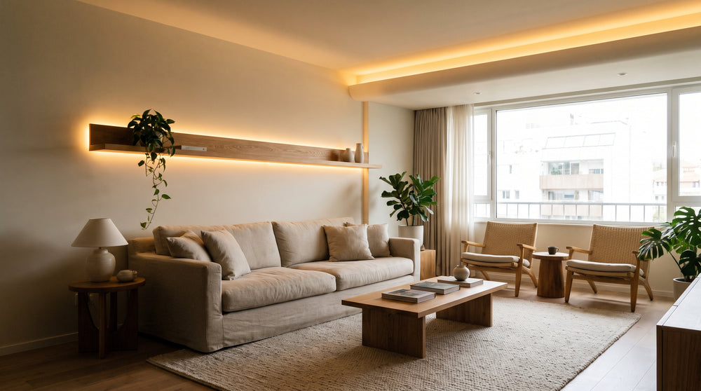 Réglettes LED à détecteur de mouvement 220V