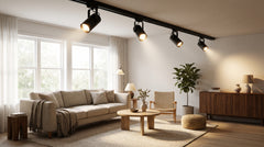 Spots en saillie coloris noir