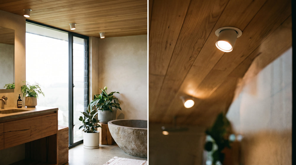 Spots IP65 pour salle de bain