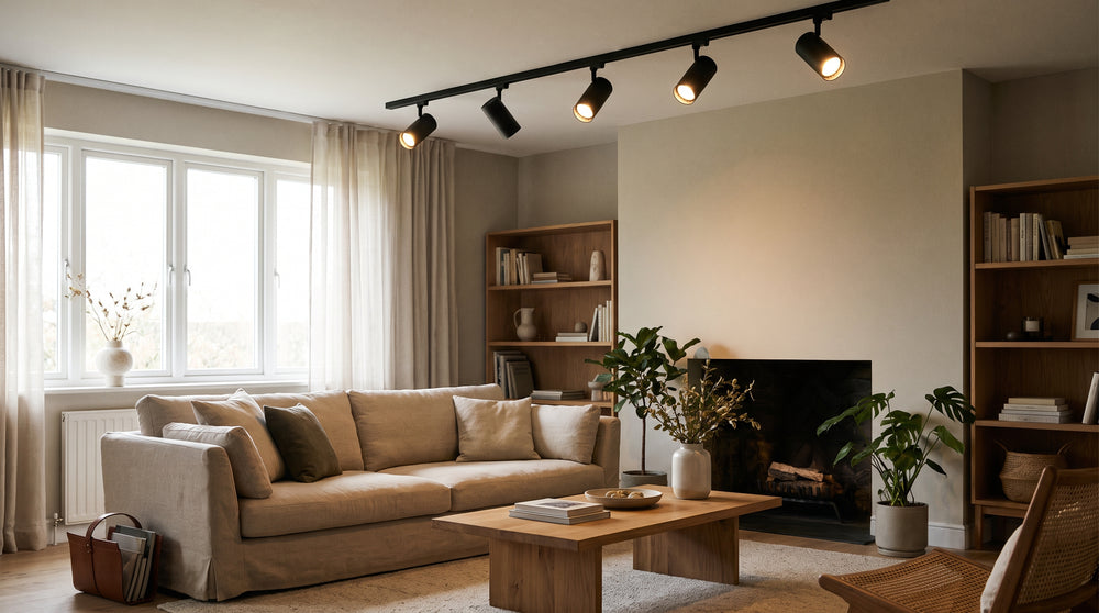 Spots LED coloris noir