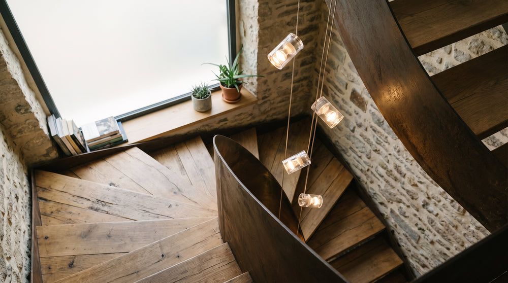 Spots LED pour escalier