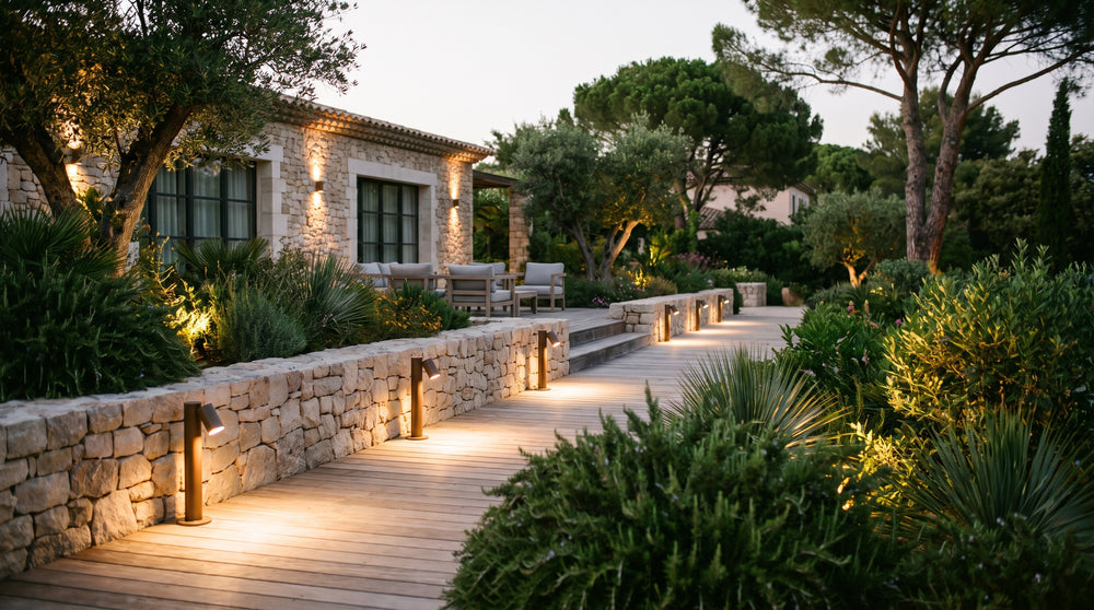 Spots solaires pour jardin