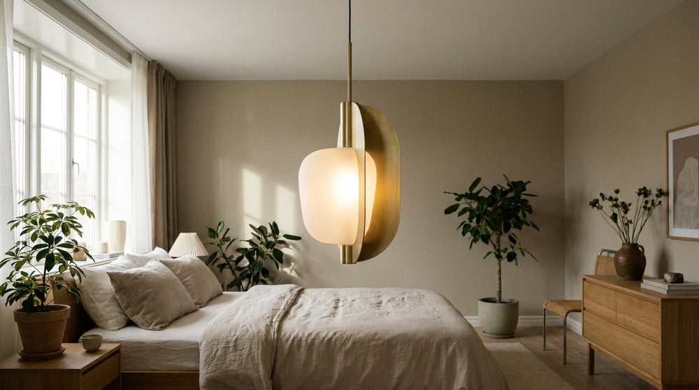 Suspension chambre moderne