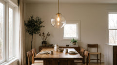 Suspensions design pour salle à manger