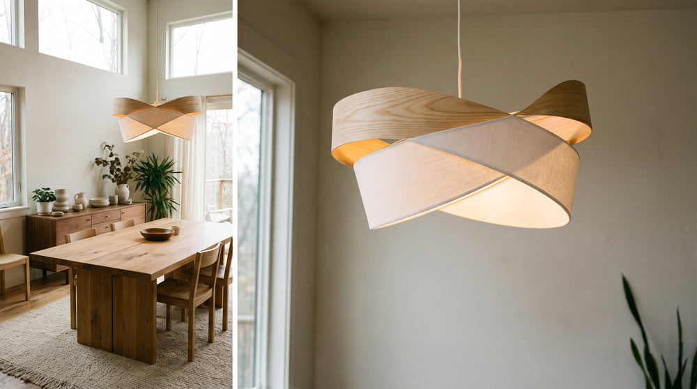 Suspensions en bois scandinave