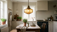 Suspensions vintage pour cuisine