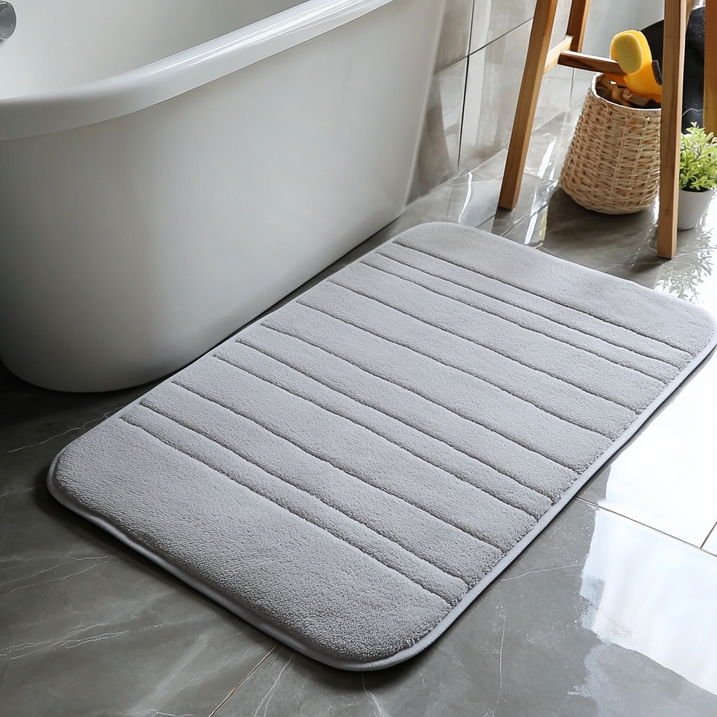 Tapis de bain, Tapis Antidérapant Salle de Bain, Absorbant