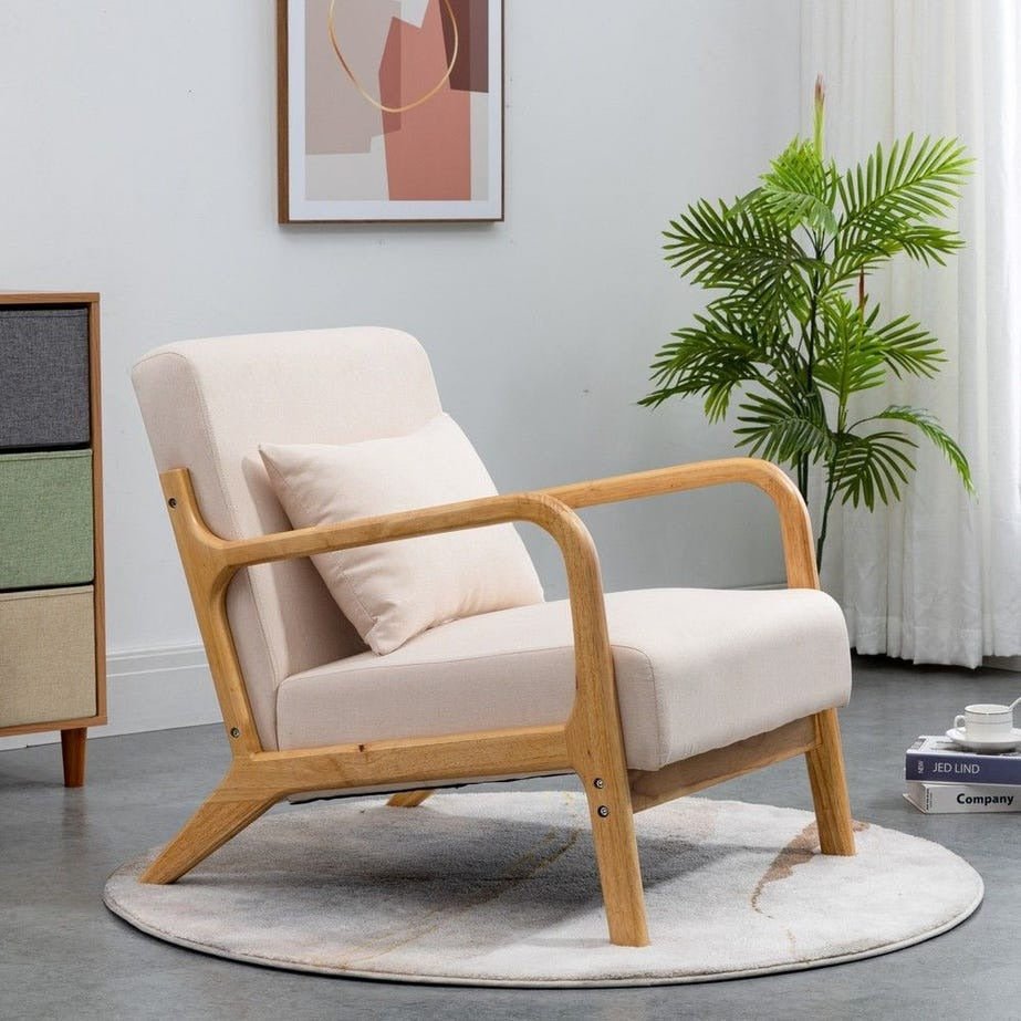 Fauteuil Beige - Designix