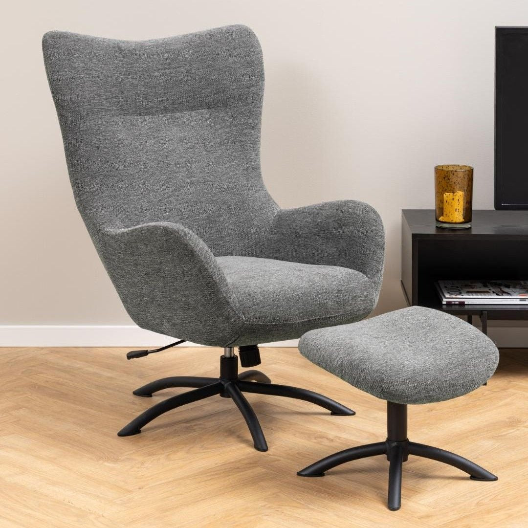 Fauteuil Gris - Designix