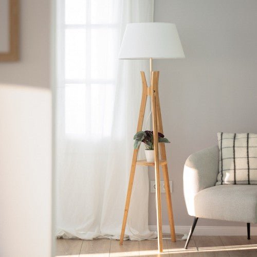Lampadaire Bois - Designix