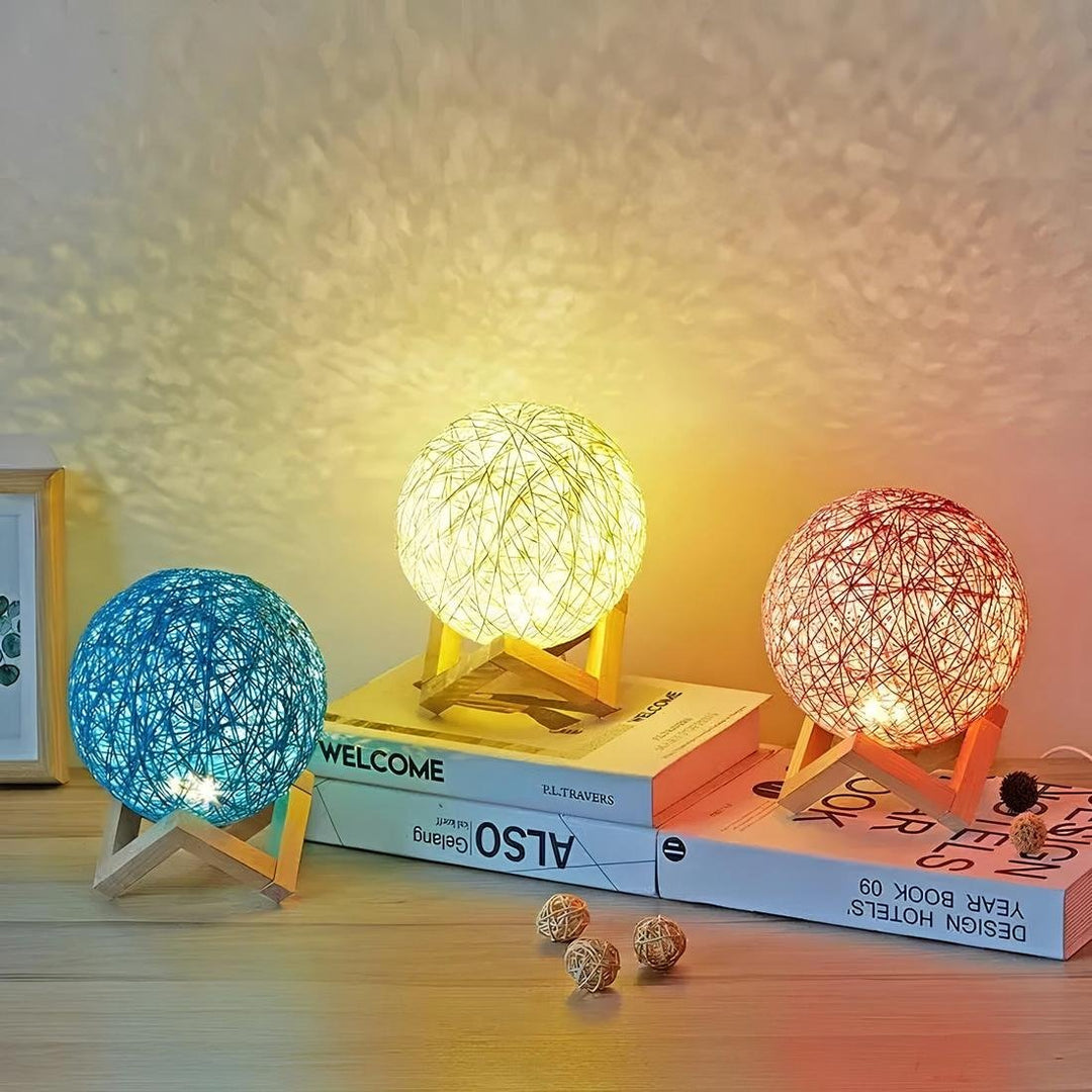 Lampe de Chevet en Rotin - Designix