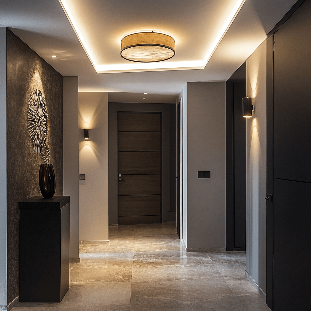 Luminaire Entrée : Éclairage pour Hall de Maison, Appartement et Immeuble - Designix
