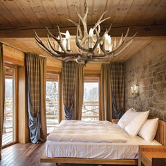 Lustre en Bois