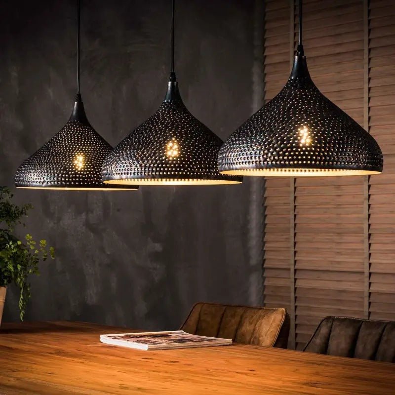 Lustre Moderne Noir - Designix