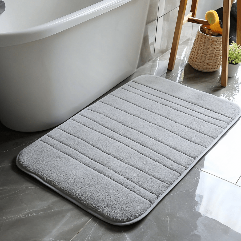 Tapis de bain, Tapis Antidérapant Salle de Bain, Absorbant - Designix