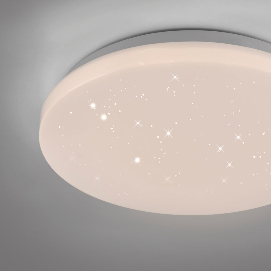 Plafonnier Uranus blanc, L 22 cm (14175-16)