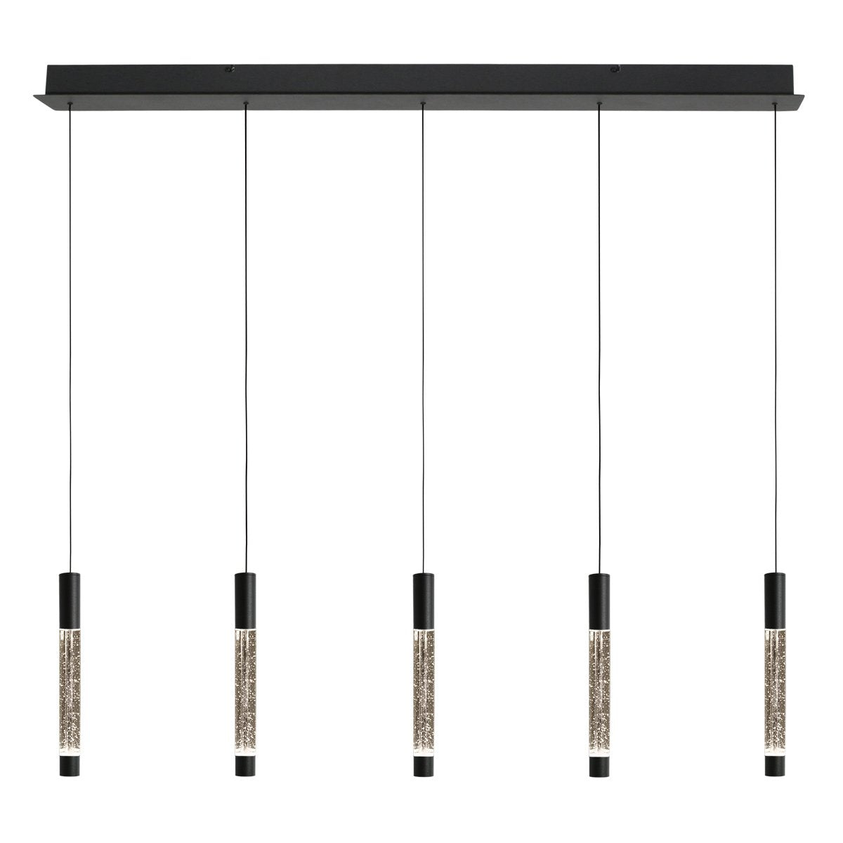 Suspension luminaire Alisio noir