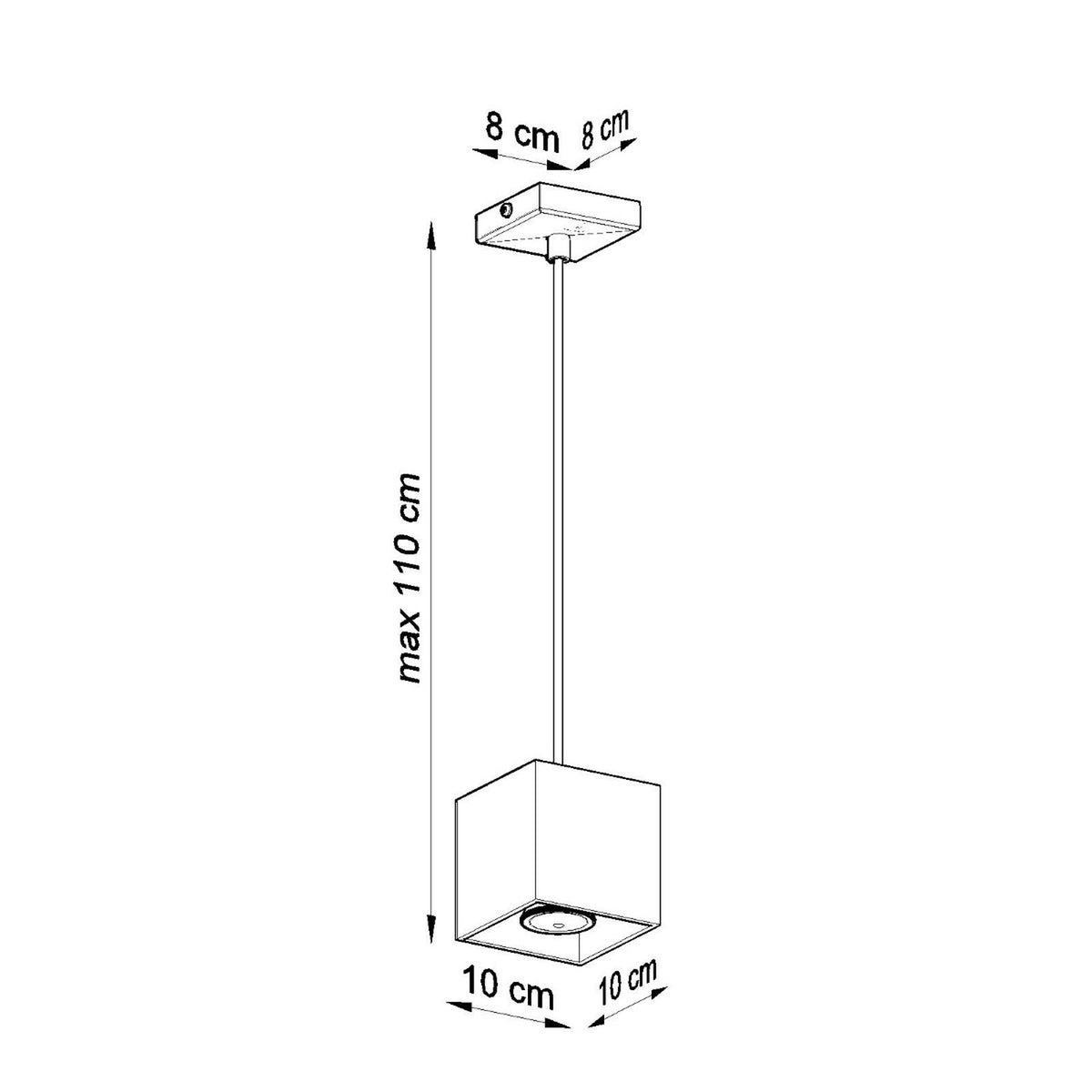Lampe suspendue QUAD 1