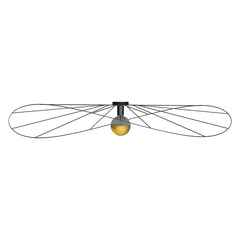 Applique / Plafonnier ESKOLA 140 noir