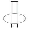 Lampe suspendue HOLAR 2 noir