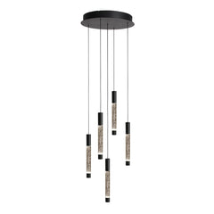 Suspension luminaire Alisio noir