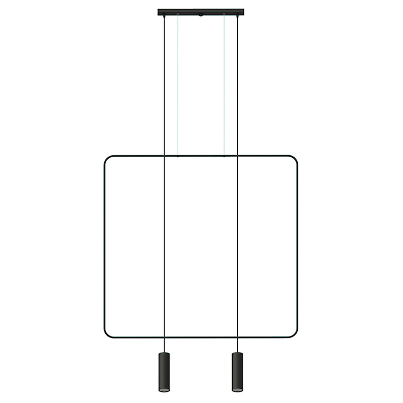 Lampe suspendue RANA 2 noir