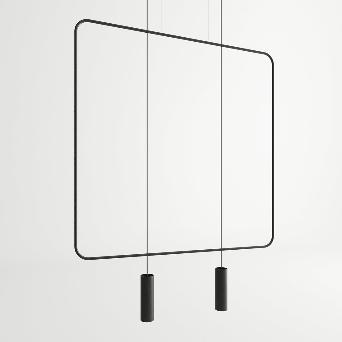 Lampe suspendue RANA 2 noir