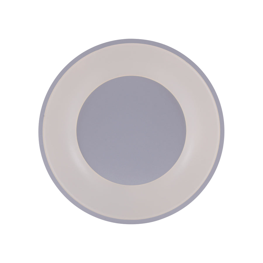Plafonnier Anika blanc, L 48 cm