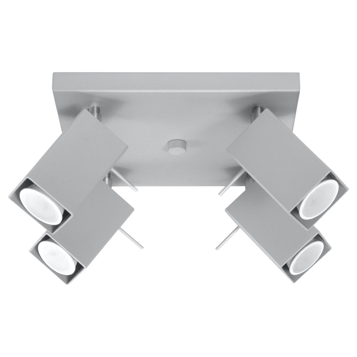 Plafonnier MERIDA 4 Gris