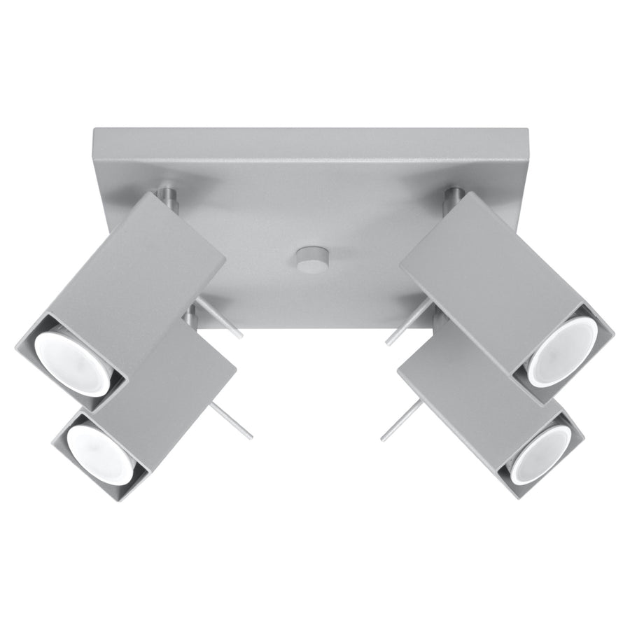 Plafonnier MERIDA 4 Gris