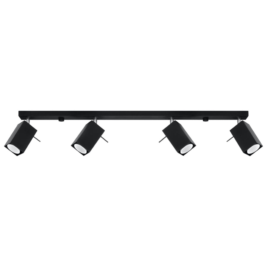 Plafonnier MERIDA 4L Noir