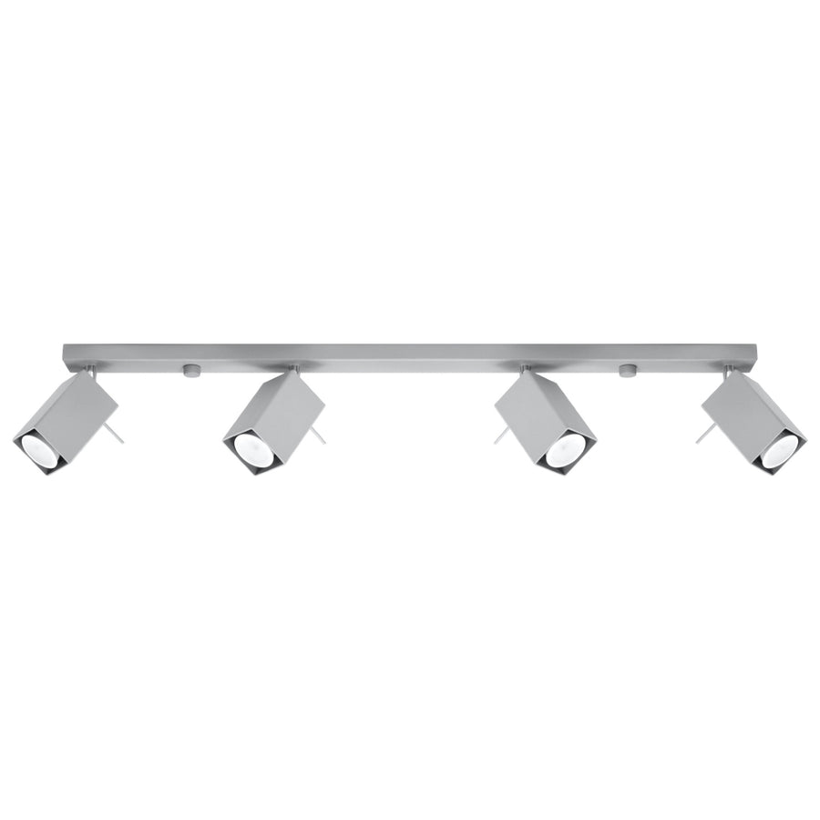 Plafonnier MERIDA 4L Gris