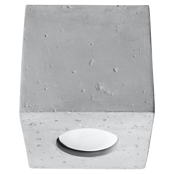 Plafonnier QUAD en béton