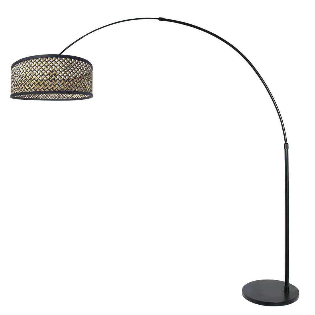Lampadaire Sparkled Light noir
